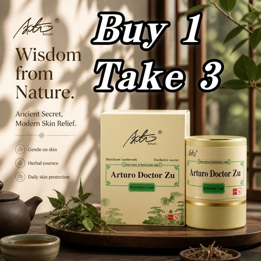 【4PCS】Arturo Doctor Zu Traditional Chinese Herbal Cream 7g - Antibacterial & Soothing