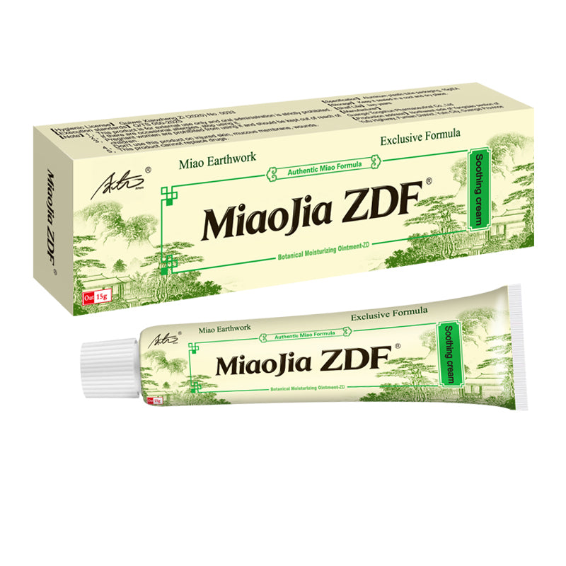 【5pcs】 Arturo MiaoJia Zudaifu 15g Herbal Skin Care Cream - Natural Miao Earthwork Formula for Skin Care & Comfort