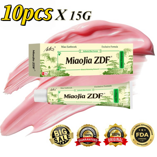 【10pcs】 Arturo MiaoJia Zudaifu 15g Herbal Skin Care Cream - Natural Miao Earthwork Formula for Skin Care & Comfort