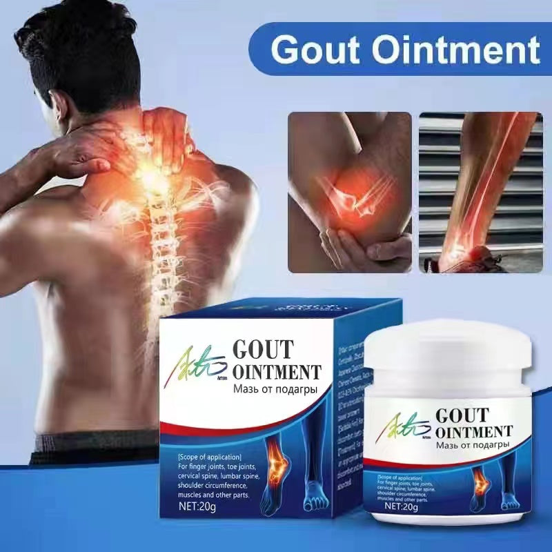 ✅Arturo Buy 1 Take 1 Gout Ointment Treatment Gout Cause Joint Knee Pain Toe Finger Bone Spur PainKiller Cream