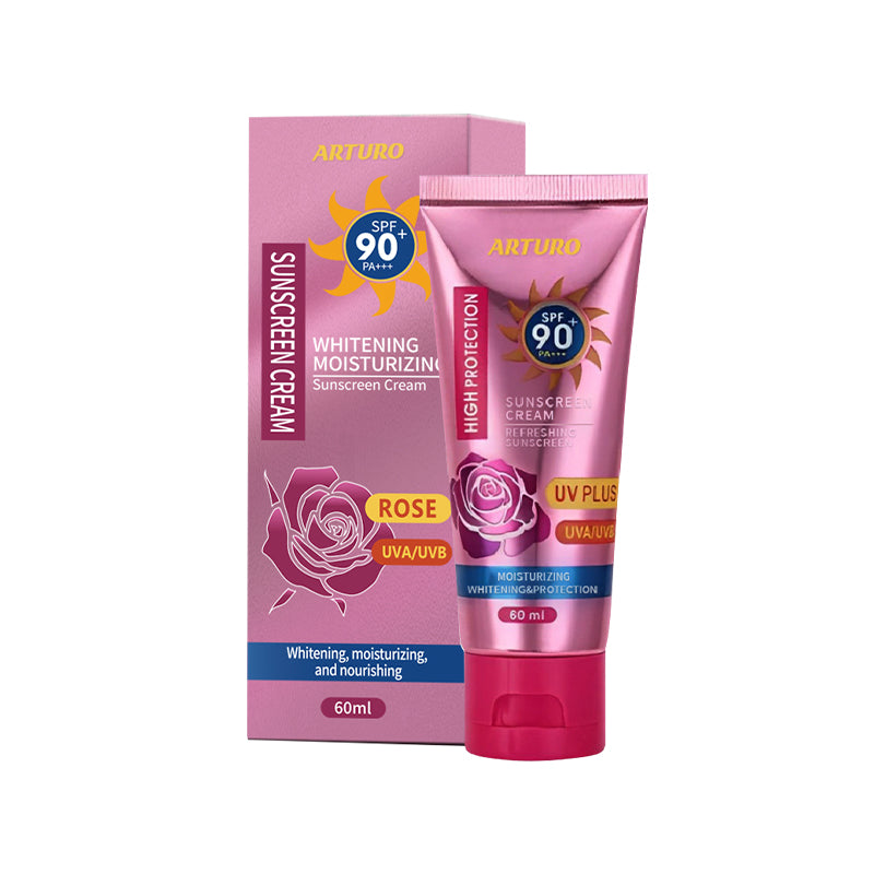 Arturo SPF90+ Sunscreen Cream High Protection UV PLUS 60ml Skincare Facial Skin