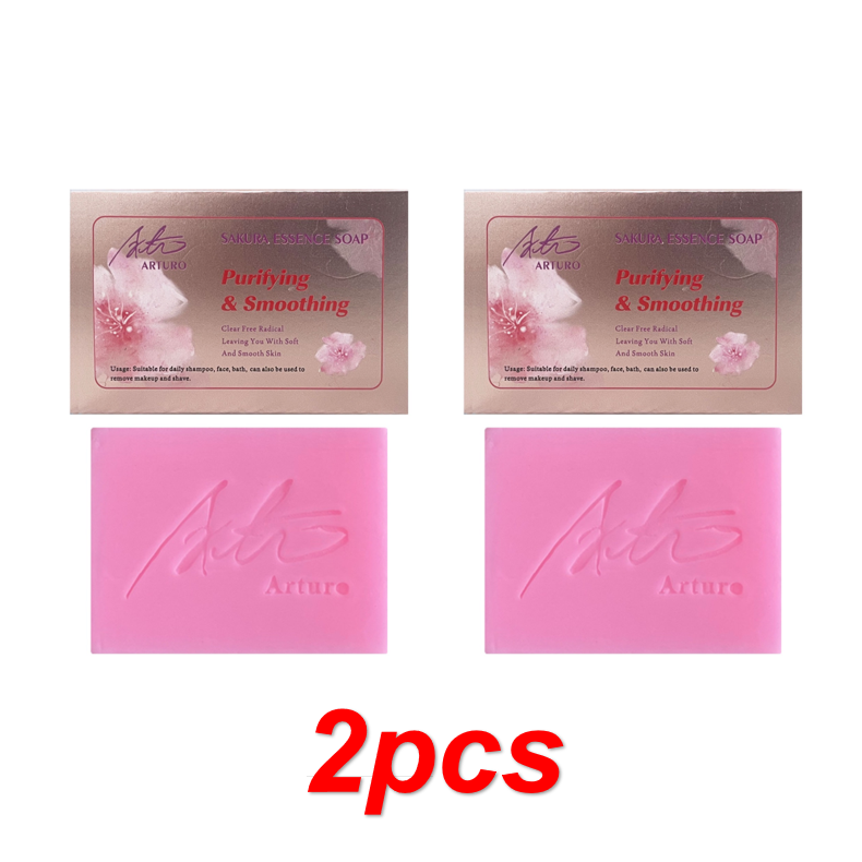 【BUY 1 TAKE 1】 FDA Arturo 80g Sakura Essence Soap herbal formula disinfect itching Antibacterial