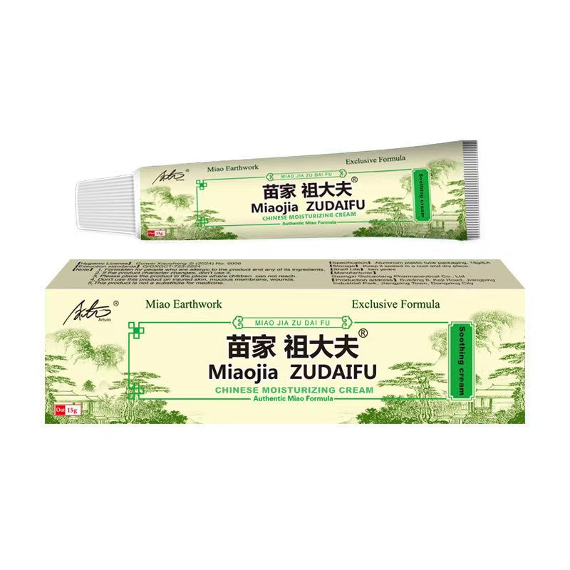 【4pcs】 Set Arturo 15g MiaoJia Zudaifu Skin Cream Skin Herbal Psoriasis