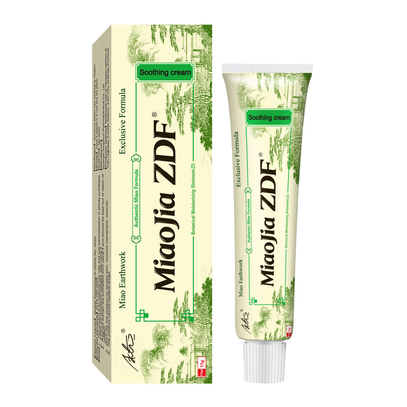 【5pcs】 Arturo MiaoJia Zudaifu 15g Herbal Skin Care Cream - Natural Miao Earthwork Formula for Skin Care & Comfort