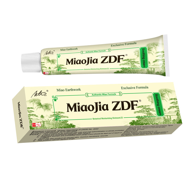 【10pcs】 Arturo MiaoJia Zudaifu 15g Herbal Skin Care Cream - Natural Miao Earthwork Formula for Skin Care & Comfort