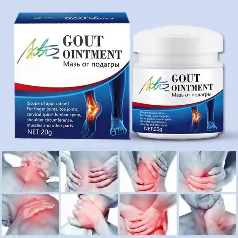 ✅Arturo Buy 1 Take 1 Gout Ointment Treatment Gout Cause Joint Knee Pain Toe Finger Bone Spur PainKiller Cream
