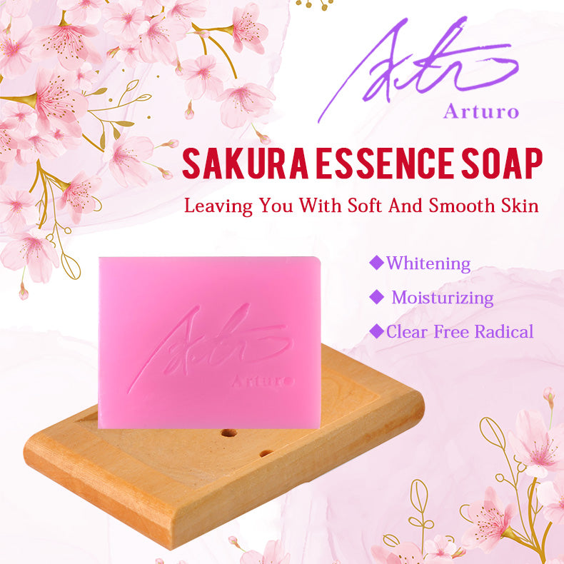 ✅Arturo 80g Sakura Essence Soap herbal formula